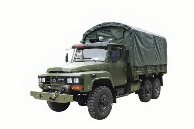 Terpal EQ2082DFTruk khusus off-road klasik_senapan baja kecil 2,5 ton penggerak enam roda 240 kargo 170 tenaga kuda_6*625Y truk pengangkut teknik