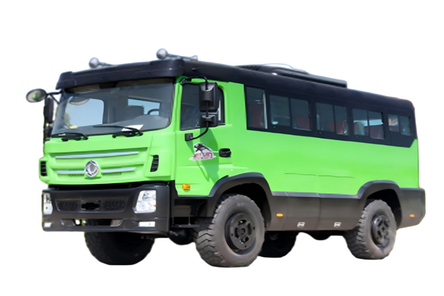 Bus 25+2 tempat duduk Penggerak empat roda 210 tenaga kuda EQ070 modifikasi kutipan_18/20/23/28/30/35 tempat duduk produsen minibus hotline_DF Konfigurasi kustomisasi sasis kendaraan khusus off-road 4x4