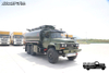 190 tenaga kuda EQ2100 truk tanker minyak hidung runcing dengan penggerak enam roda_DF truk tanker minyak dengan penggerak enam roda 10 meter kubik_6*6 truk pengangkut tangki multi-fungsi kepala panjang