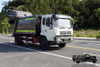 DFTruk sampah kompresi 4×2 kepala datar_190 tenaga kuda truk sanitasi 14 meter persegi_12 ton produsen truk pembersih sampah satu setengah baris
