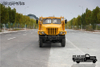 EQ2082DF Kendaraan khusus penggerak enam roda_Truk meriam EQ240 kaca ganda truk off-road_konfigurasi kargo 6×6 tip 25Y