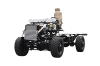 210 tenaga kuda EQ2070 manual pelat baja 8 kecepatan Kategori III sasis_4×4DF kendaraan khusus off-road ekspor_kustomisasi pengangkut pasukan penggerak empat roda