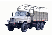Kotak kargo tinggi EQ2100E6D kendaraan militer_penggerak enam roda 245 runcing 140 kendaraan angkut_190 tenaga kuda 6×6Truk truk khusus off-road