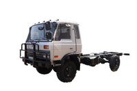 4*4DFEQ2070 Sasis Kendaraan Militer Pengangkat Ekor Hidraulik Modifikasi Truck_Penggerak Empat Roda Pengangkat Bongkar Kendaraan Khusus Off-Road_190 Tenaga Kuda Pengangkat Ekor Pengangkat Listrik