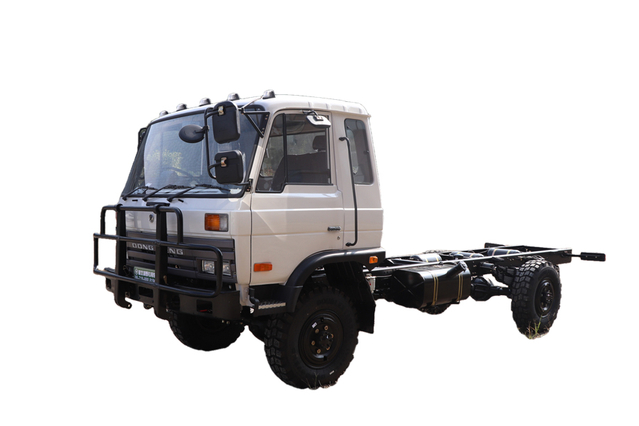 4*4DFEQ2070 Sasis Kendaraan Militer Pengangkat Ekor Hidraulik Modifikasi Truck_Penggerak Empat Roda Pengangkat Bongkar Kendaraan Khusus Off-Road_190 Tenaga Kuda Pengangkat Ekor Pengangkat Listrik