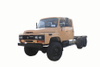 Sasis truk off-road hidung runcing baris ganda EQ2082_sasis off-road hidung panjang penggerak enam roda 6*6 yang disesuaikan_DFsasis modifikasi 170 tenaga kuda untuk ekspor