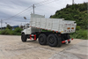 EQ2100E6D dump khusus off-road_penggerak enam roda 245 runcing 140 dump kargo_6×6DF3,5 ton kendaraan militer kepala panjang klasik 190 tenaga kuda