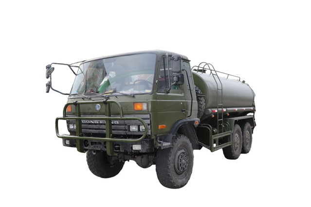 190 tenaga kuda EQ2102G off-road khusus pabrikan truk air 10m³ konfigurasi_penggerak enam roda 245 kepala datar 153 truk pengangkut cair price_6×6DFkendaraan militer klasik 210 tenaga kuda 5/8/12/15/20 telepon tangki persegi