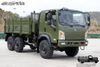 Ban jalan kendaraan khusus off-road penggerak enam roda_6*6DFtruk ringan 2,5 ton_EQ2082 versi truk off-road kepala datar yang ditingkatkan