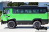 210 tenaga kuda DF Sasis EQ2070 dimodifikasi off-road Bus_4×4 off-road eksklusif untuk setiap desa_ Penggerak empat roda Konfigurasi bus besar 25 kursi