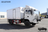 4×4DFTruk berpendingin 25m³_Truk pengangkut empat roda depan 5 ton belakang 10 ton susu segar, buah-buahan, sayur-sayuran, dan produk akuatik truk pengangkut_van khusus 190 tenaga kuda