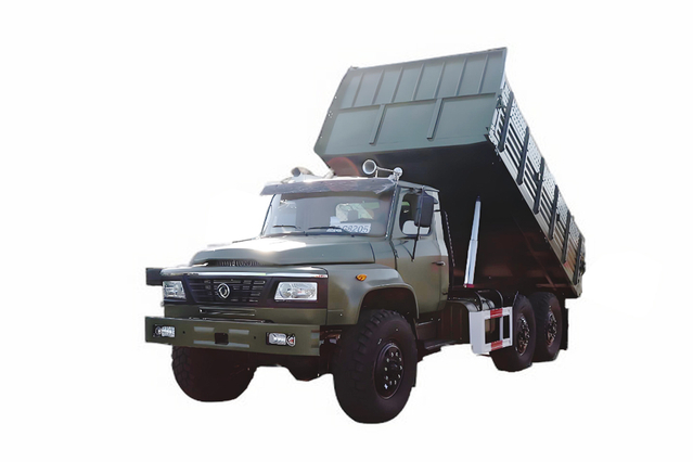 Modifikasi sasis EQ2100E6D off-road khusus dump_penggerak enam roda 245 tip 140 dump_6×6DFmobil jalan klasik 190/210 tenaga kuda