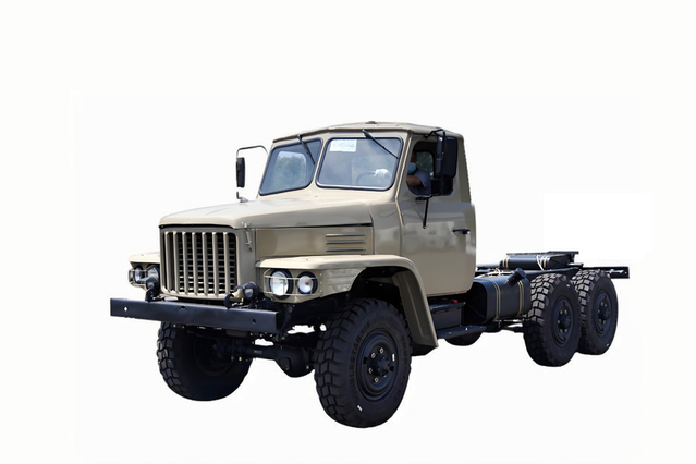 DFSasis EQ2082 senapan baja kecil 2,5 ton_240 truk off-road 170 tenaga kuda_6*6 sasis kendaraan khusus klasik 25Y