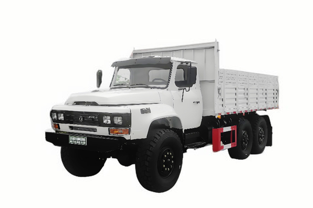 EQ2100E6D truk khusus off-road_penggerak enam roda 245 tip 140 truk pengangkut kargo_6×6DFkendaraan militer kepala panjang klasik 190 tenaga kuda