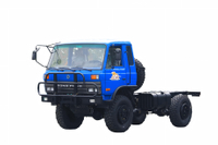EQ2070 modifikasi sasis kabin datar semi-145 gandar ganda_sasis kendaraan khusus off-road 4×4 ekspor_produsen truk off-road penggerak empat roda