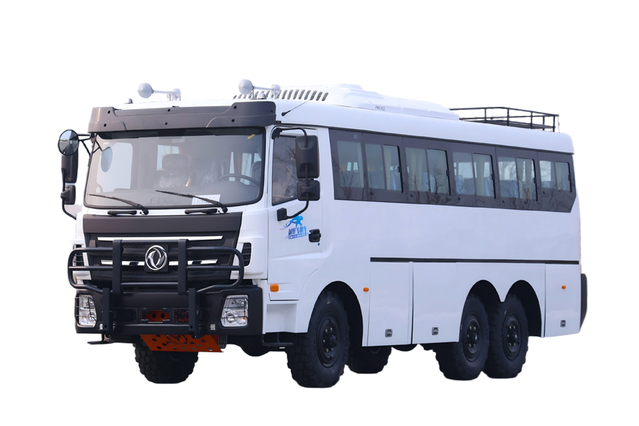 Sasis bus 28+2 tempat duduk EQ2082 190 tenaga kuda dimodifikasi_DF2,5 ton 240 senjata baja kecil penggerak enam roda off-road special_6*6 klasik 25Y disesuaikan 18/20/23/25/28/30/35 minibus