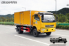 DFTruk kotak kecil penggerak 4×2 kiri/kanan_160 tenaga kuda truk kecil dan ringan mikro pintu samping belakang kontainer_kustomisasi kotak 4,3 meter