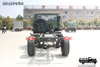 DFSasis kendaraan khusus off-road EQ2070 penggerak empat roda_truk militer seberat 3,5 ton_konfigurasi sasis pengangkut personel gandar ganda 4×4