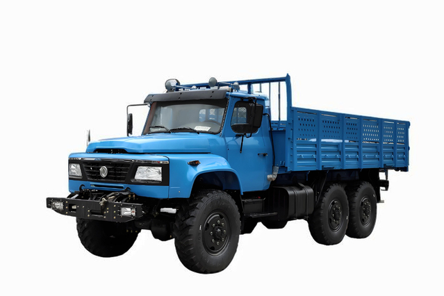 EQ2100E6D truk khusus off-road_penggerak enam roda 245 kendaraan angkut 140 runcing_6×6DFkendaraan militer hidung panjang klasik 190 tenaga kudaTruk