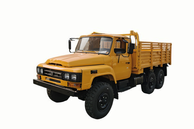 Ujung meriam baja kecil seberat 2,5 ton EQ2082 truk khusus off-road_DF Penggerak enam roda 240 kargo 170 tenaga kuda_6*6 truk pengangkut teknik klasik 25Y