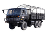 Truk khusus off-road 190 HP EQ2102G dengan tiang kanopi_Penggerak enam roda 245 produsen truk pengangkut kepala datar 153_6×6DFKonfigurasi kendaraan kargo kendaraan militer klasik 210 HP