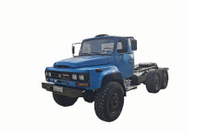 Sasis EQ2100E6D kendaraan transportasi jalan khusus off-road_penggerak enam roda 245 tip 140 truk_6×6DFkendaraan militer kargo kepala panjang klasik 190 tenaga kuda