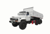 EQ2100E6D dump khusus off-road_penggerak enam roda 245 runcing 140 dump kargo_6×6DF3,5 ton kendaraan militer kepala panjang klasik 190 tenaga kuda