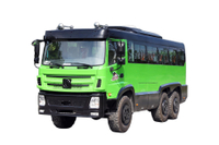 Mobil penumpang 25+2 tempat duduk Penggerak enam roda 210 tenaga kuda EQ2100/2102 modifikasi quote_18/20/23/28/30/35 tempat duduk produsen minibus hotline_DFKendaraan khusus off-road 6x6 sasis 240/245/246 konfigurasi yang disesuaikan