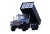 190 tenaga kuda EQ2100E6D dump khusus off-road baru_penggerak enam roda 245 runcing 140 kendaraan angkut_6×6 tempat pembuangan kendaraan militer kepala panjang klasik