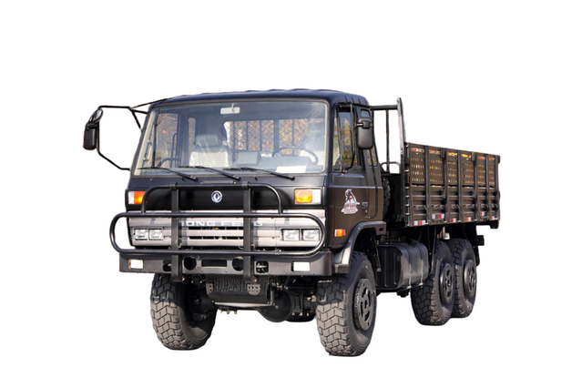 190 tenaga kuda EQ2102G truk khusus off-road_penggerak enam roda 245 kepala datar 153 kendaraan angkut_6×6DFkendaraan militer klasik 210 tenaga kuda kendaraan kargo