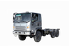  Modifikasi sasis truk off-road EQ2082_DF Konfigurasi truk kecil off-road kepala datar 'Bobcat' penggerak enam roda_6*6 Sasis kendaraan khusus 'Bobcat'