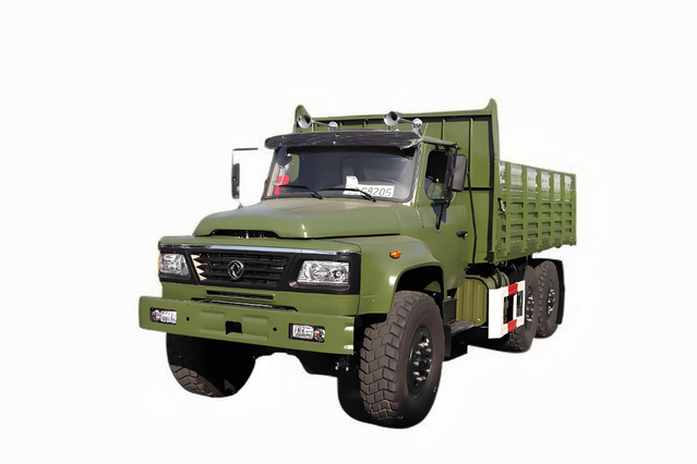Truk khusus off-road EQ2100E6D klasik_penggerak enam roda 245 tip 140 truk pengangkut_6×6DFKendaraan militer hidung panjang 190 tenaga kudaTruk