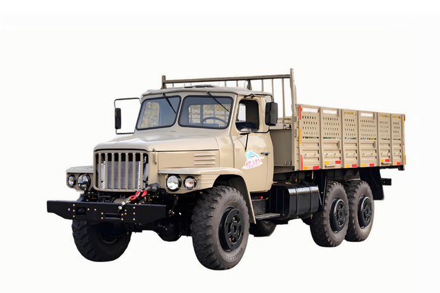Kendaraan militer klasik 6×6 EQ2100E6D_penggerak enam roda 245 tip 140 kendaraan angkut_190 tenaga kuda Truk truk khusus off-road