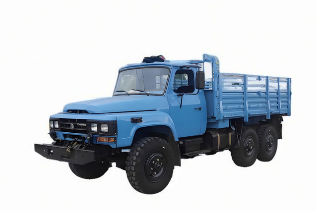 EQ2082 truk runcing khusus off-road_DF Senapan baja kecil 2,5 ton penggerak enam roda 240 kargo 170 tenaga kuda_6*6 kustomisasi truk pengangkut teknik klasik 25Y