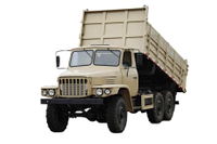 Sasis EQ2082 yang ditingkatkan dimodifikasi untuk dumping khusus off-road_DF Senapan baja kecil 2,5 ton penggerak enam roda 240 tipping bucket 170 tenaga kuda_6*6 kendaraan angkut teknik klasik 25Y