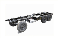 EQ2082 kategori khusus off-road empat sasis_DF Desain dan penyesuaian sasis 2,5 ton penggerak enam roda_ekspor konfigurasi sasis tiga gandar 6×6