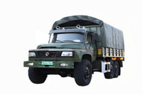 Truk khusus off-road EQ2100E6D_Penggerak enam roda klasik 245 tip 140 truk pengangkut_6×6DFKendaraan militer hidung panjang 190 tenaga kudaTruk