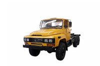 Kaca besar 2,5 ton meriam baja kecil EQ2082 sasis_warna baruDF240 truk off-road 170 tenaga kuda konfigurasi_6*6 sasis kendaraan khusus klasik 25Y