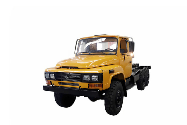 Kaca besar 2,5 ton meriam baja kecil EQ2082 sasis_warna baruDF240 truk off-road 170 tenaga kuda konfigurasi_6*6 sasis kendaraan khusus klasik 25Y