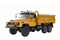 Truk khusus off-road EQ2082 kepala panjang_DF Senapan baja kecil 2,5 ton penggerak enam roda 240 kargo 170 tenaga kuda_6*6 kustomisasi truk pengangkut teknik 25Y klasik