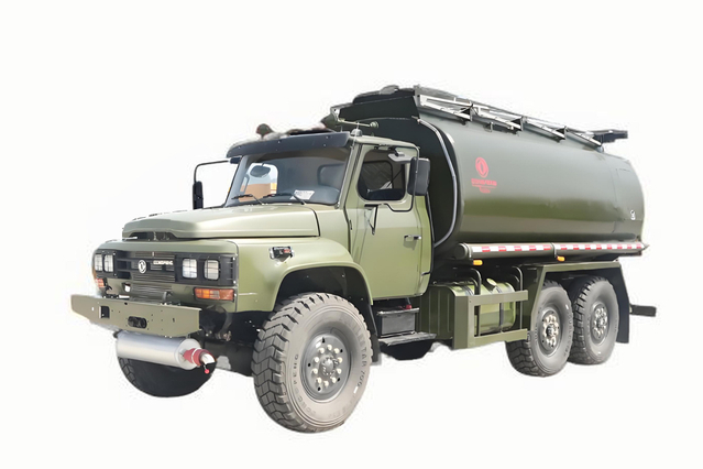8/10/12 meter kubik EQ2100E6D truk tangki bahan bakar khusus off-road_penggerak enam roda Truk tangki 245 runcing 140_6×6DFkapal tanker air klasik 190/210 tenaga kuda