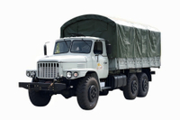Pengangkut personel klasik EQ2100E6D truk khusus off-road_penggerak enam roda 245 runcing 140 kendaraan angkut_190 tenaga kuda Kendaraan militer kepala panjang 6×6Truk
