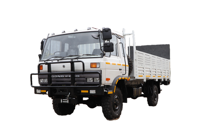 DFSasis truk pengangkat elektro-hidraulik off-road EQ2070 penggerak empat roda_153 sasis truk platform pengangkat bongkar muat 1,5 ton yang dimodifikasi