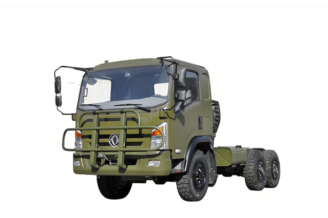  EQ2082 truk off-road 170 tenaga kuda yang disesuaikan_DF6*6 konfigurasi truk kecil off-road 'Bobcat' kepala datar_sasis kendaraan khusus 'Bobcat' yang dimodifikasi