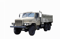 Kendaraan khusus off-road EQ2082_DF Penggerak enam roda 240 kargo 170 tenaga kuda truk_meriam baja kecil 2,5 ton 6*6 transportasi teknik klasik 25Y