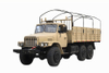 DFKendaraan khusus off-road EQ2082_penggerak enam roda 240 kargo truk 170 tenaga kuda_meriam baja kecil 2,5 ton 6*6 transportasi teknik klasik 25Y