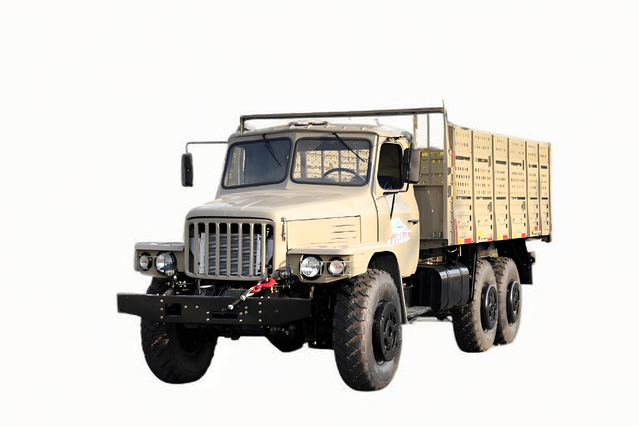 Kotak kargo tinggi kendaraan militer klasik EQ2100E6D_penggerak enam roda 245 runcing 140 kendaraan angkut_190 tenaga kuda 6×6Truk truk khusus off-road