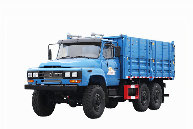 EQ2082 truk khusus off-road ekspor_DF meriam baja kecil 2,5 ton penggerak enam roda 240 kargo 170 tenaga kuda_6*6 truk pengangkut teknik klasik 25Y