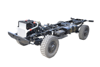 210 tenaga kuda EQ2070 manual pelat baja 6 kecepatan tipe III sasis_4×4DF kendaraan khusus off-road ekspor_penggerak empat roda disesuaikan tanpa instrumen