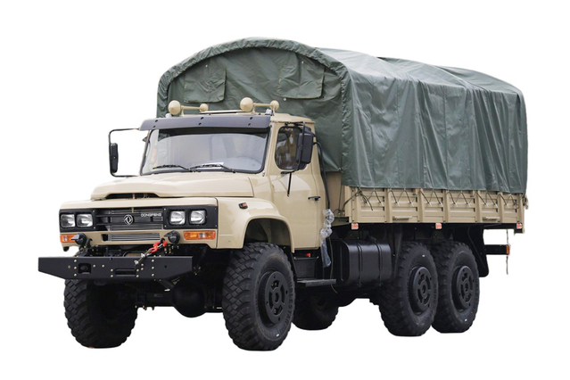 6×6 truk khusus off-road EQ2100E6D yang ditingkatkan_penggerak enam roda 245 tip 140 truk_DFkendaraan angkut kendaraan militer kepala panjang 190 tenaga kuda klasik